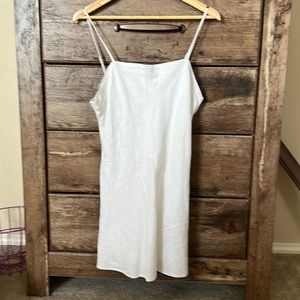 White summer dress